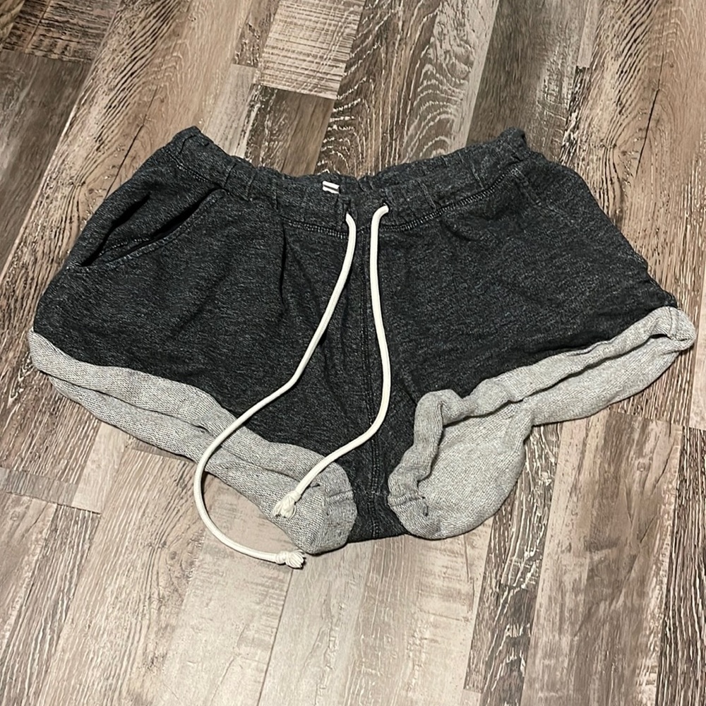 Soft Dark Grey Sweat Shorts